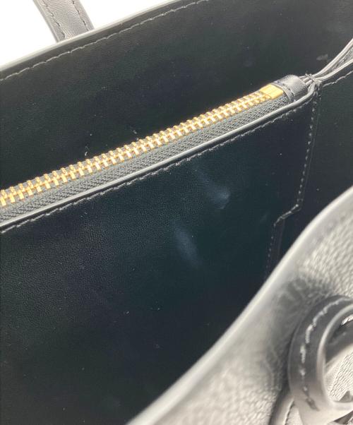 MICHAEL KORS（マイケル・コース）MICHAEL KORS (マイケル・コース) RUTHIE ペブルレザー トート ミディアム ブラックの古着・服飾アイテム