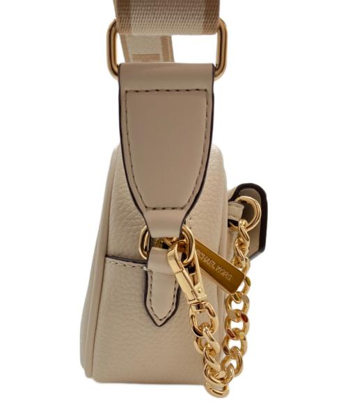 MICHAEL KORS（マイケル・コース）MICHAEL KORS (マイケル・コース) 2 IN 1 カメラ クロスボディ スモール アイボリーの古着・服飾アイテム