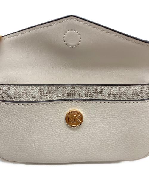 MICHAEL KORS（マイケル・コース）MICHAEL KORS (マイケル・コース) 2 IN 1 カメラ クロスボディ スモール アイボリーの古着・服飾アイテム