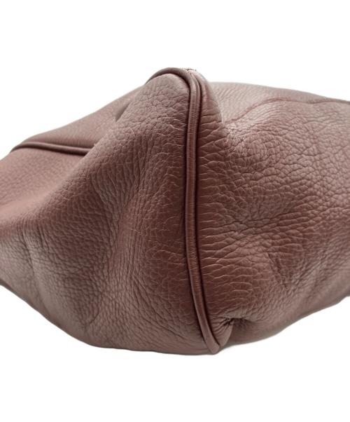 YOUNG & OLSEN The DRYGOODS STORE（ヤングアンドオルセン ザ ドライグッズストア）YOUNG & OLSEN The DRYGOODS STORE (ヤングアンドオルセン ザ ドライグッズストア) DRYGOODS STORE 別注ベルテッド レザートートバッグ ブラウンの古着・服飾アイテム