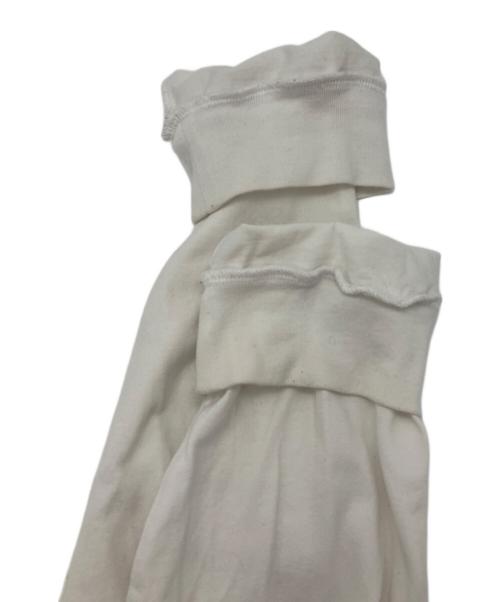 COMME des GARCONS HOMME（コムデギャルソン オム）COMME des GARCONS HOMME (コムデギャルソン オム) 長袖Tシャツ ホワイト サイズ:Lの古着・服飾アイテム