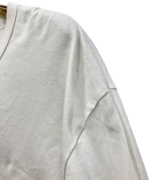 COMME des GARCONS HOMME（コムデギャルソン オム）COMME des GARCONS HOMME (コムデギャルソン オム) 長袖Tシャツ ホワイト サイズ:Lの古着・服飾アイテム