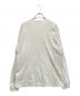 COMME des GARCONS HOMME (コムデギャルソン オム) 長袖Tシャツ ホワイト サイズ:L：8000円