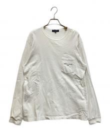 COMME des GARCONS HOMME（コムデギャルソン オム）の古着「長袖ポケットカットソー」｜ホワイト