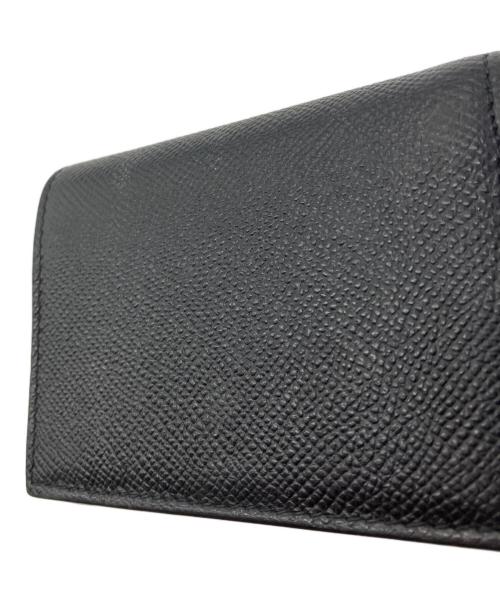 Salvatore Ferragamo（サルヴァトーレ フェラガモ）Salvatore Ferragamo (サルヴァトーレ フェラガモ) ヴァラリボン2つ折り財布 ブラックの古着・服飾アイテム