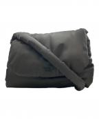 marimekkoマリメッコ）の古着「MESSENGER PILLOW SOLID /メッセンジャーピローソリッドショルダーバッグ」｜ブラック