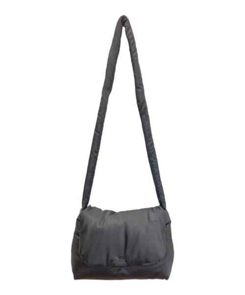 marimekko（マリメッコ）marimekko (マリメッコ) MESSENGER PILLOW SOLID /メッセンジャーピローソリッドショルダーバッグ ブラックの古着・服飾アイテム