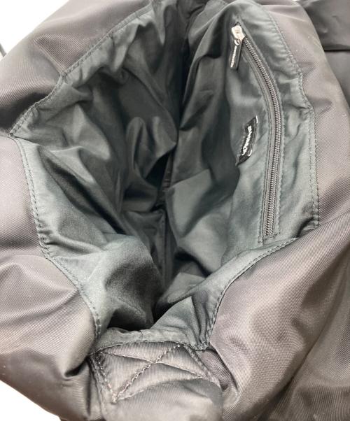 marimekko（マリメッコ）marimekko (マリメッコ) MESSENGER PILLOW SOLID /メッセンジャーピローソリッドショルダーバッグ ブラックの古着・服飾アイテム