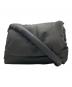 marimekko（マリメッコ）の古着「MESSENGER PILLOW SOLID /メッセンジャーピローソリッドショルダーバッグ」｜ブラック