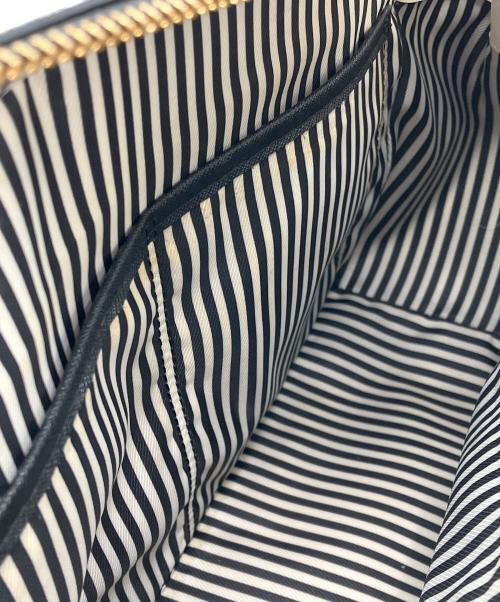 Kate Spade（ケイトスペード）Kate Spade (ケイトスペード) 2WAYバッグ ホワイト×ブラックの古着・服飾アイテム
