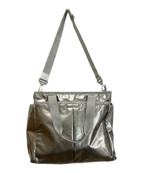 LeSportsac（レスポートサック）LeSportsac (レスポートサック) RYAN TRAVEL TOTE2 トートバッグ シルバーの古着・服飾アイテム