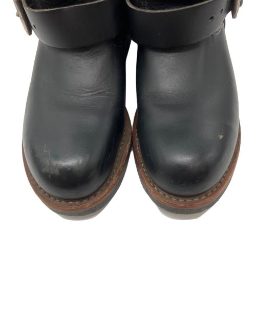 RED WING（レッドウィング）RED WING (レッドウィング) エンジニアブーツ ブラック サイズ:5Dの古着・服飾アイテム