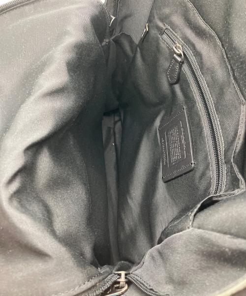 COACH（コーチ）COACH (コーチ) レザー グラハム バックパック ブラックの古着・服飾アイテム