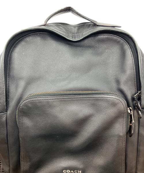 COACH（コーチ）COACH (コーチ) レザー グラハム バックパック ブラックの古着・服飾アイテム