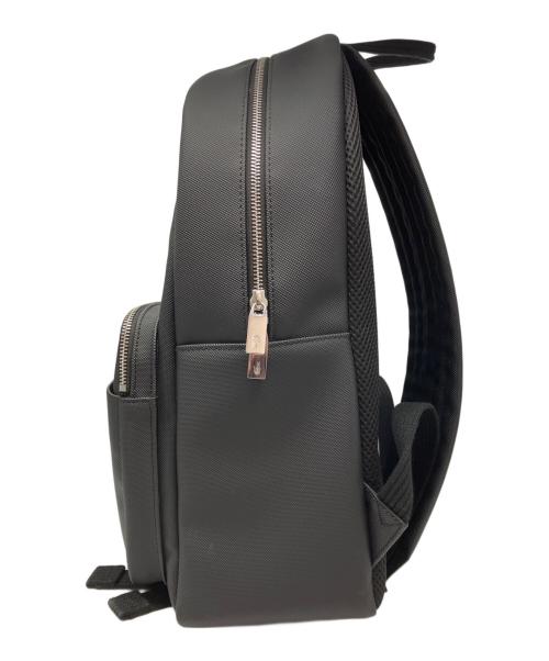 LACOSTE（ラコステ）LACOSTE (ラコステ) ポケットバックパック ブラックの古着・服飾アイテム