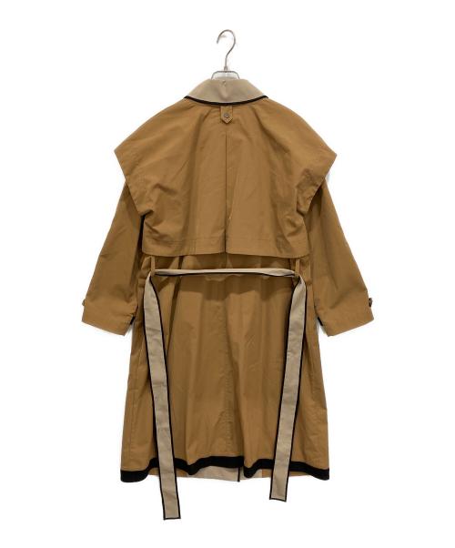 VIVIENNE TAM（ヴィヴィアンタム）VIVIENNE TAM (ヴィヴィアンタム) トレンチコート ブラウン サイズ:40の古着・服飾アイテム