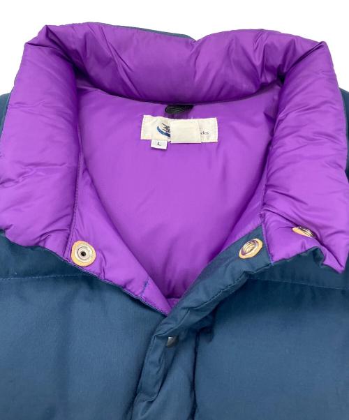 Crescent Down Works（クレセントダウンワークス）Crescent Down Works (クレセントダウンワークス) ダウンベスト ネイビー サイズ:Lの古着・服飾アイテム