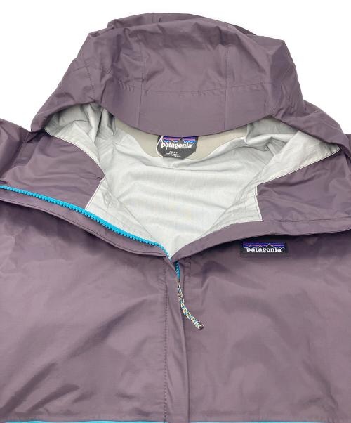 Patagonia（パタゴニア）Patagonia (パタゴニア) トレントシェル 3L・レイン・ジャケット グリーン×パープル サイズ:XLの古着・服飾アイテム