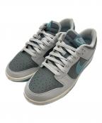 NIKEナイキ）の古着「Dunk Low "Photon Dust/Smoke Grey/Sail/Denim Turquoise" ローカットスニーカー」｜グレー×ブルー