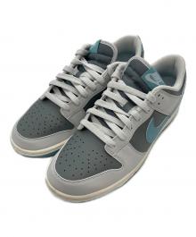 NIKE（ナイキ）の古着「Dunk Low "Photon Dust/Smoke Grey/Sail/Denim Turquoise" ローカットスニーカー」｜グレー×ブルー