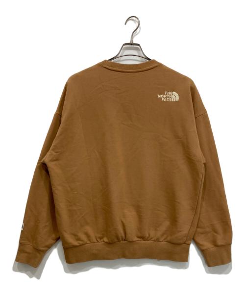 THE NORTH FACE（ザ ノース フェイス）THE NORTH FACE (ザ ノース フェイス) BONNEY SWEATSHIRTS クルーネックスウェット ブラウン サイズ:Lの古着・服飾アイテム