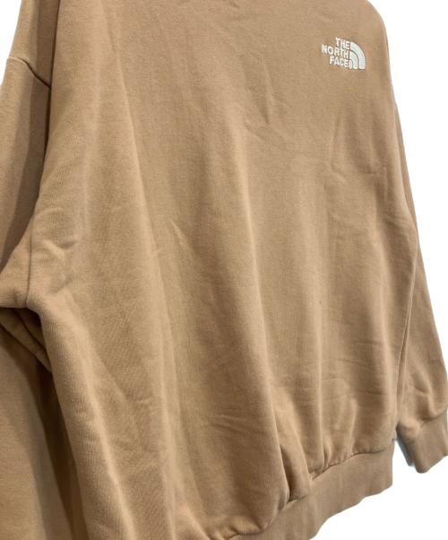 THE NORTH FACE（ザ ノース フェイス）THE NORTH FACE (ザ ノース フェイス) BONNEY SWEATSHIRTS クルーネックスウェット ブラウン サイズ:Lの古着・服飾アイテム
