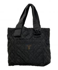 MARC JACOBS（マークジェイコブス）の古着「NYLON KNOT TOTE キルティングトートバッグ」｜ブラック