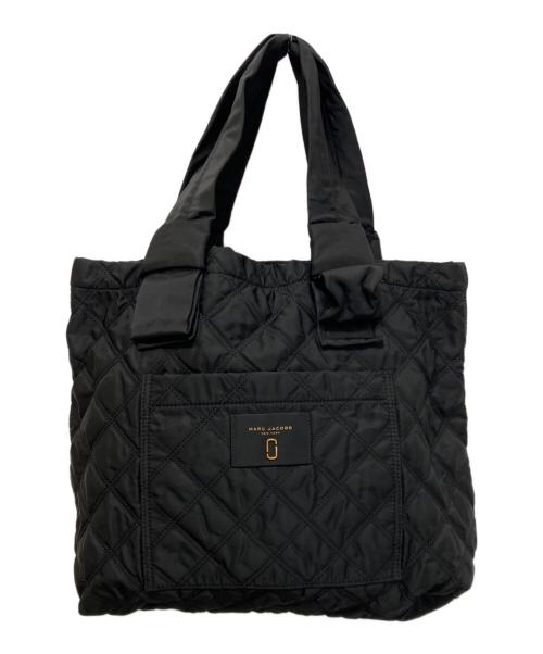 MARC JACOBS（マークジェイコブス）MARC JACOBS (マークジェイコブス) NYLON KNOT TOTE キルティングトートバッグ ブラックの古着・服飾アイテム