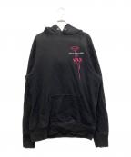 GOD SELECTION XXX×for those who sinゴッド セレクション トリプルエックス×フォー・ゾーズ・フー・シン）の古着「プルオーバーパーカー」｜ブラック