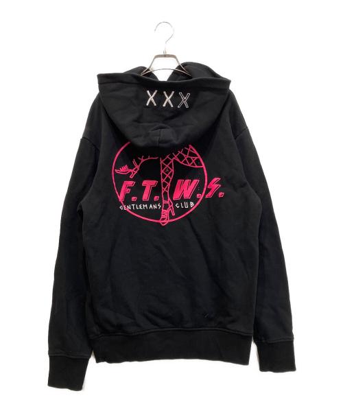 GOD SELECTION XXX（ゴッド セレクション トリプルエックス）GOD SELECTION XXX (ゴッド セレクション トリプルエックス) for those who sin (フォー・ゾーズ・フー・シン) プルオーバーパーカー ブラック サイズ:Mの古着・服飾アイテム