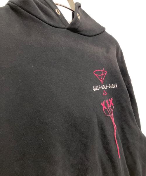 GOD SELECTION XXX（ゴッド セレクション トリプルエックス）GOD SELECTION XXX (ゴッド セレクション トリプルエックス) for those who sin (フォー・ゾーズ・フー・シン) プルオーバーパーカー ブラック サイズ:Mの古着・服飾アイテム