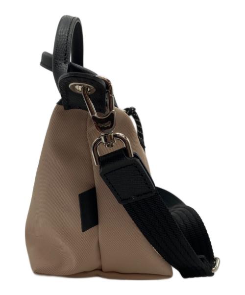 LONGCHAMP（ロンシャン）LONGCHAMP (ロンシャン) ル プリアージュ エナジー XS トップハンドルバッグ ピンク×ブラックの古着・服飾アイテム