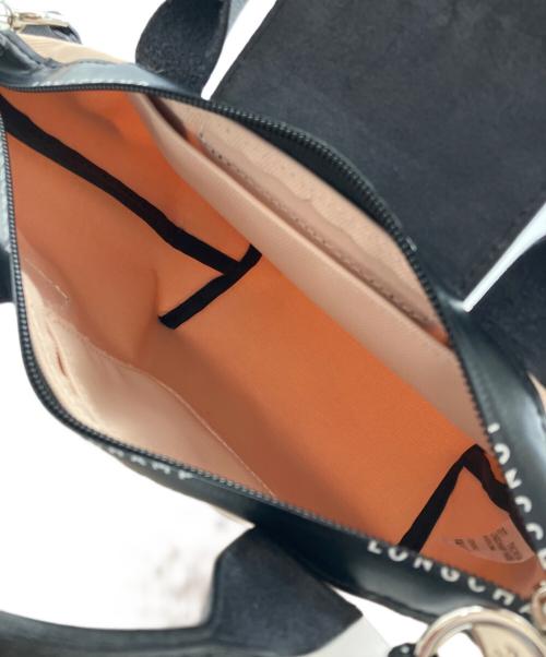 LONGCHAMP（ロンシャン）LONGCHAMP (ロンシャン) ル プリアージュ エナジー XS トップハンドルバッグ ピンク×ブラックの古着・服飾アイテム