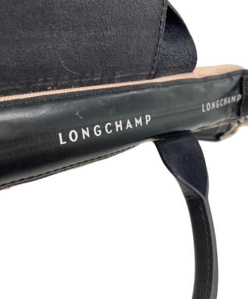 LONGCHAMP（ロンシャン）LONGCHAMP (ロンシャン) ル プリアージュ エナジー XS トップハンドルバッグ ピンク×ブラックの古着・服飾アイテム