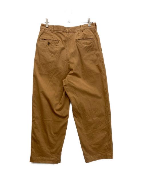 COMME des GARCONS HOMME（コムデギャルソン オム）COMME des GARCONS HOMME (コムデギャルソン オム) ワイドチノパンツ ブラウン サイズ:Sの古着・服飾アイテム