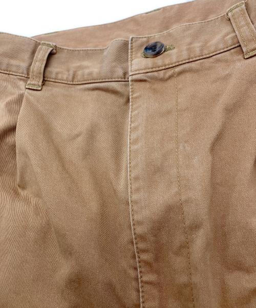 COMME des GARCONS HOMME（コムデギャルソン オム）COMME des GARCONS HOMME (コムデギャルソン オム) ワイドチノパンツ ブラウン サイズ:Sの古着・服飾アイテム