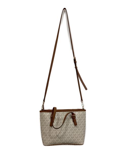MICHAEL KORS（マイケルコース）MICHAEL KORS (マイケルコース) バッグ アイボリーの古着・服飾アイテム