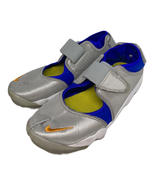 NIKE（ナイキ）NIKE (ナイキ) WMNS AIR RIFT シューズ シルバー×ブルー サイズ:US11の古着・服飾アイテム