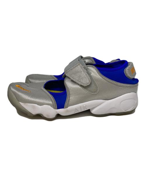NIKE（ナイキ）NIKE (ナイキ) WMNS AIR RIFT シューズ シルバー×ブルー サイズ:US11の古着・服飾アイテム