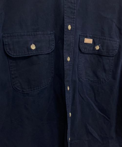 CarHartt（カーハート）CarHartt (カーハート) ボタンダウンシャツ ネイビー サイズ:Lの古着・服飾アイテム