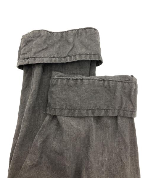 nest Robe（ネストローブ）nest Robe (ネストローブ) UL天然染めワンピース コットンリネン グレー サイズ:freeの古着・服飾アイテム