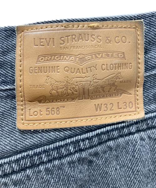 LEVI'S（リーバイス）LEVI'S (リーバイス) 568 STAY LOOSE ジーンズ ブラック ブラック サイズ:32の古着・服飾アイテム