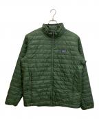 Patagoniaパタゴニア）の古着「ナノパフジャケット」｜グリーン