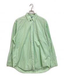 RALPH LAUREN（ラルフローレン）の古着「90S BLAKE ボタンダウンシャツ」｜グリーン