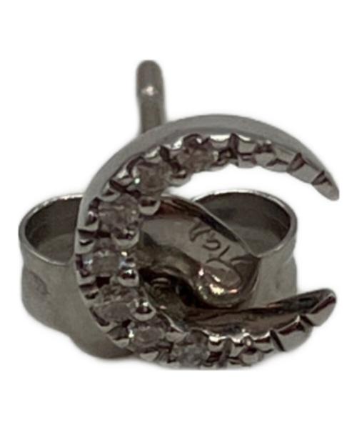 STAR JEWELRY（スタージュエリー）STAR JEWELRY (スタージュエリー) 三日月型ピアスの古着・服飾アイテム