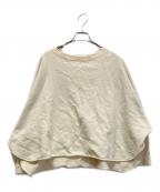 BEARDSLEYビアズリー）の古着「裾ラウンドプルオーバー」｜アイボリー