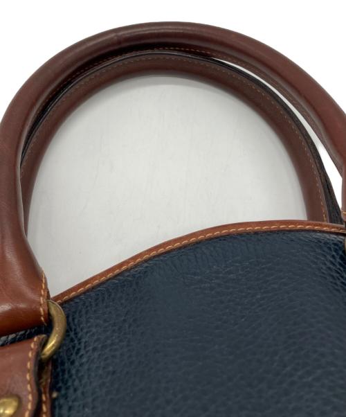COACH（コーチ）COACH (コーチ) Sheridan レザーハンドバッグ ネイビーの古着・服飾アイテム