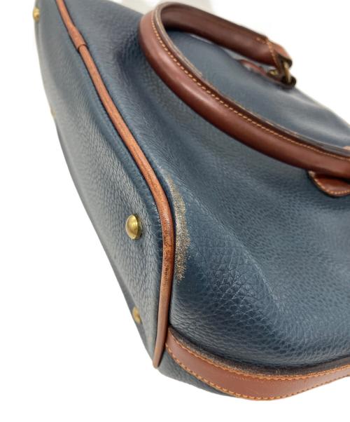 COACH（コーチ）COACH (コーチ) Sheridan レザーハンドバッグ ネイビーの古着・服飾アイテム