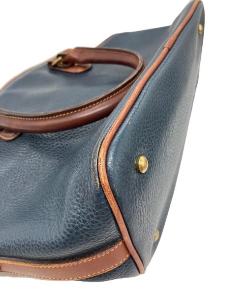 COACH（コーチ）COACH (コーチ) Sheridan レザーハンドバッグ ネイビーの古着・服飾アイテム