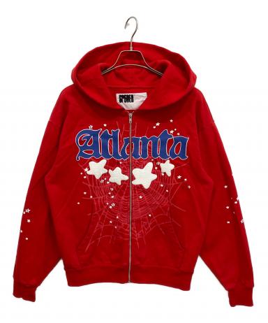 中古・古着通販】SP5DER (スパイダー) ATLANTA ZIP UP HOODIE ジップ